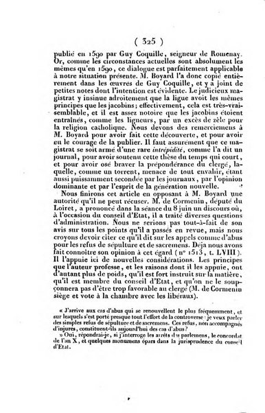 L'ami de la religion et du roi journal ecclesiastique, politique et litteraire