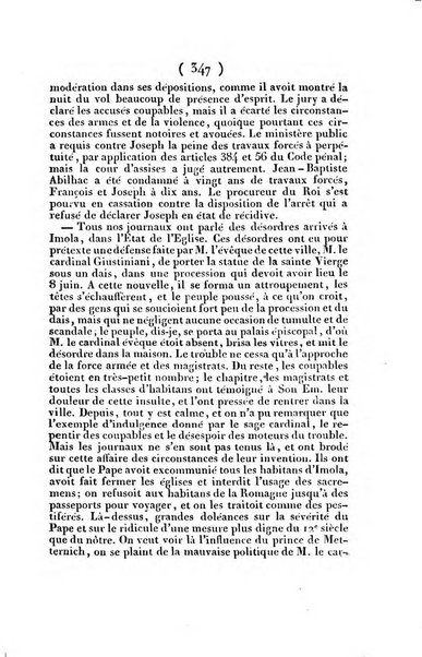 L'ami de la religion et du roi journal ecclesiastique, politique et litteraire