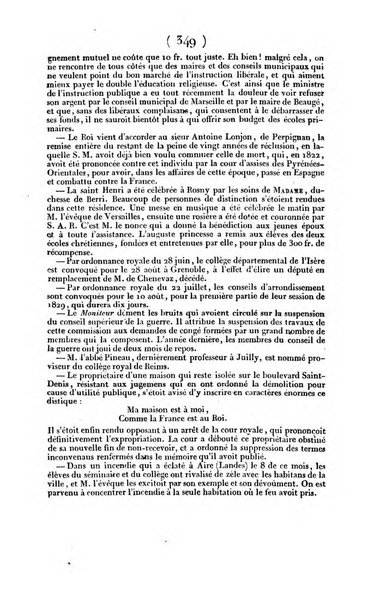 L'ami de la religion et du roi journal ecclesiastique, politique et litteraire