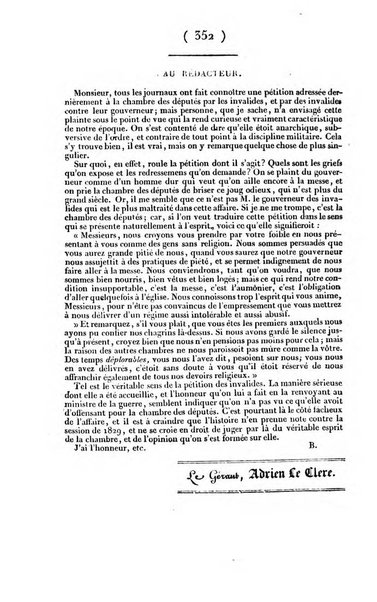 L'ami de la religion et du roi journal ecclesiastique, politique et litteraire