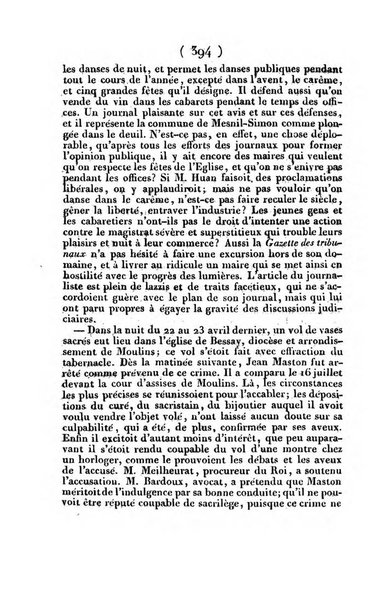 L'ami de la religion et du roi journal ecclesiastique, politique et litteraire