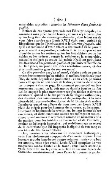 L'ami de la religion et du roi journal ecclesiastique, politique et litteraire