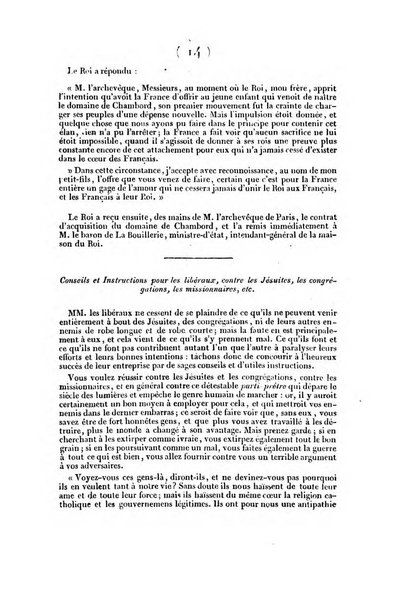 L'ami de la religion et du roi journal ecclesiastique, politique et litteraire