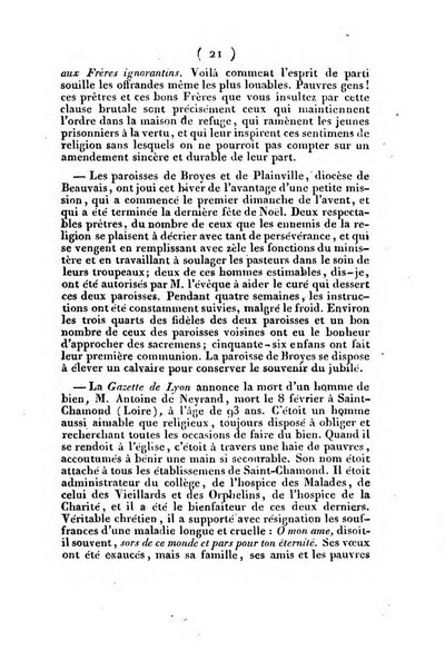 L'ami de la religion et du roi journal ecclesiastique, politique et litteraire