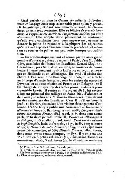 L'ami de la religion et du roi journal ecclesiastique, politique et litteraire