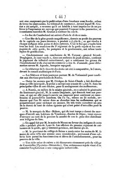 L'ami de la religion et du roi journal ecclesiastique, politique et litteraire