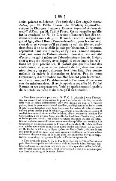 L'ami de la religion et du roi journal ecclesiastique, politique et litteraire