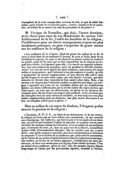 L'ami de la religion et du roi journal ecclesiastique, politique et litteraire