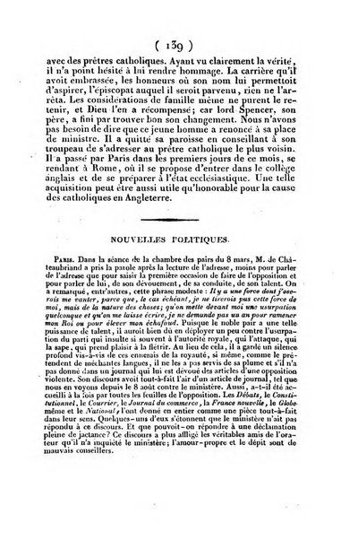 L'ami de la religion et du roi journal ecclesiastique, politique et litteraire