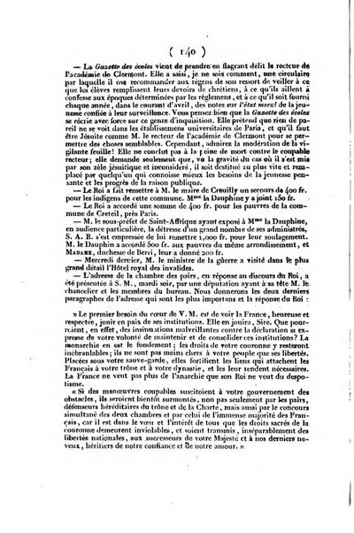 L'ami de la religion et du roi journal ecclesiastique, politique et litteraire