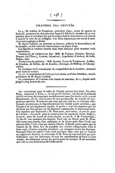 L'ami de la religion et du roi journal ecclesiastique, politique et litteraire