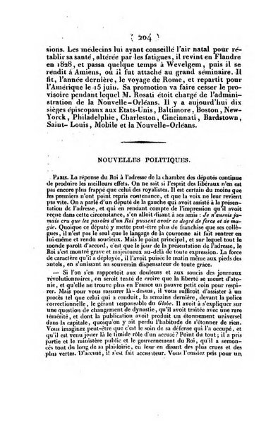 L'ami de la religion et du roi journal ecclesiastique, politique et litteraire