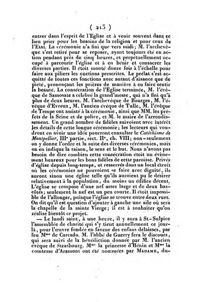 L'ami de la religion et du roi journal ecclesiastique, politique et litteraire