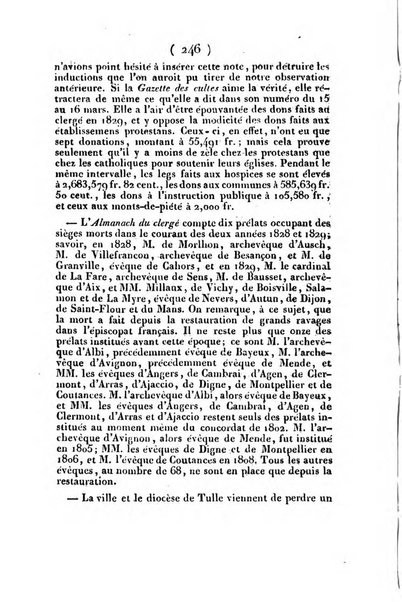 L'ami de la religion et du roi journal ecclesiastique, politique et litteraire