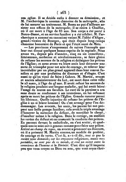 L'ami de la religion et du roi journal ecclesiastique, politique et litteraire