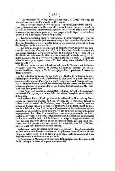 L'ami de la religion et du roi journal ecclesiastique, politique et litteraire