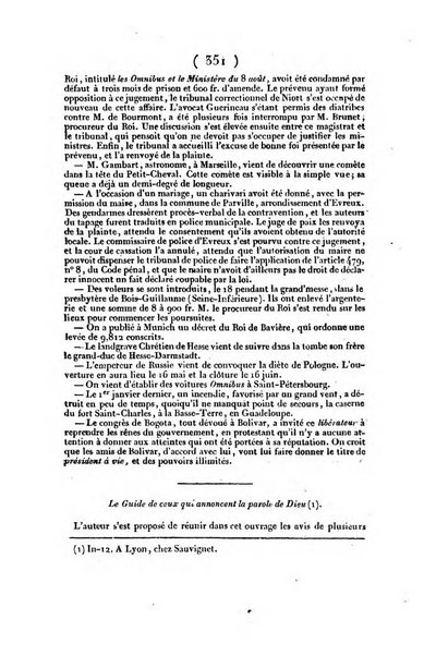 L'ami de la religion et du roi journal ecclesiastique, politique et litteraire