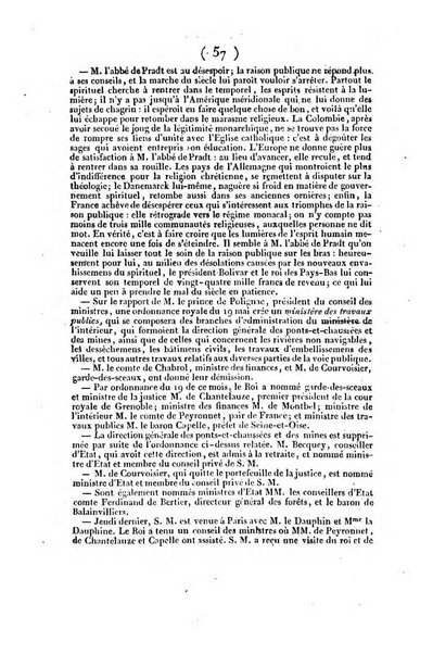 L'ami de la religion et du roi journal ecclesiastique, politique et litteraire