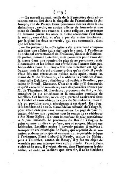 L'ami de la religion et du roi journal ecclesiastique, politique et litteraire