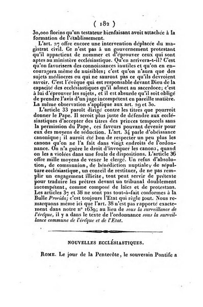 L'ami de la religion et du roi journal ecclesiastique, politique et litteraire