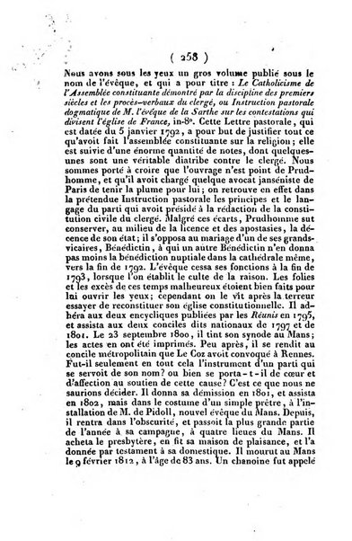 L'ami de la religion et du roi journal ecclesiastique, politique et litteraire