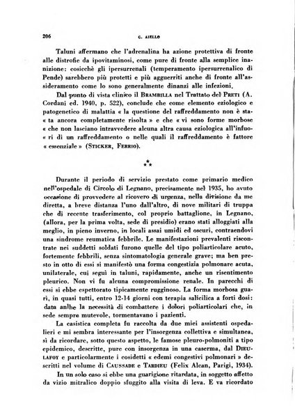 Lavoro umano rivista mensile di fisiologia, patologia e clinica del lavoro