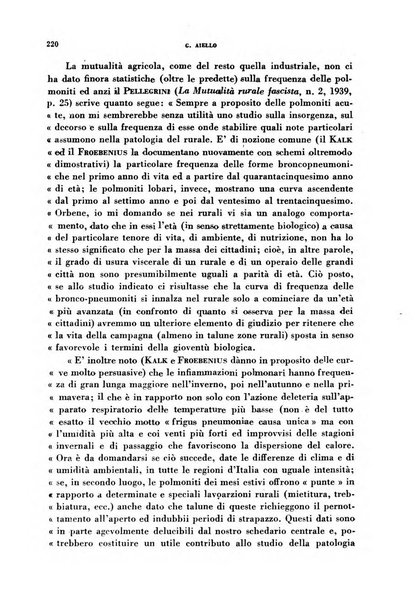 Lavoro umano rivista mensile di fisiologia, patologia e clinica del lavoro