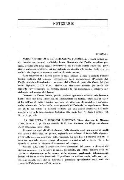 Lavoro umano rivista mensile di fisiologia, patologia e clinica del lavoro