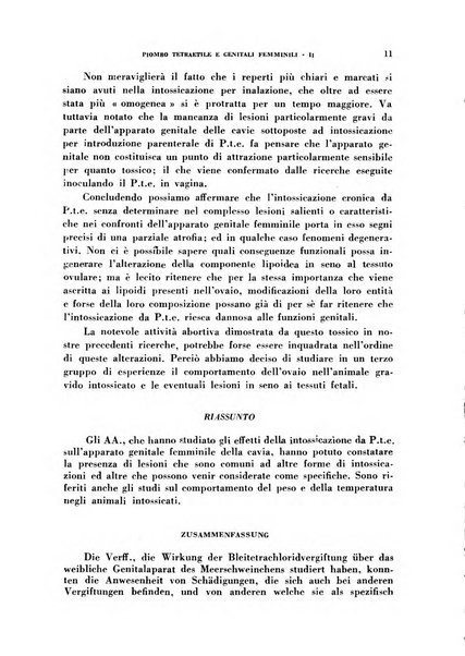 Lavoro umano rivista mensile di fisiologia, patologia e clinica del lavoro