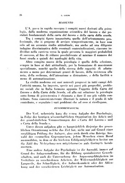 Lavoro umano rivista mensile di fisiologia, patologia e clinica del lavoro