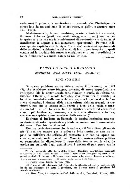 Lavoro umano rivista mensile di fisiologia, patologia e clinica del lavoro