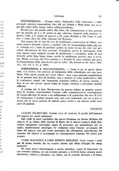 Lavoro umano rivista mensile di fisiologia, patologia e clinica del lavoro