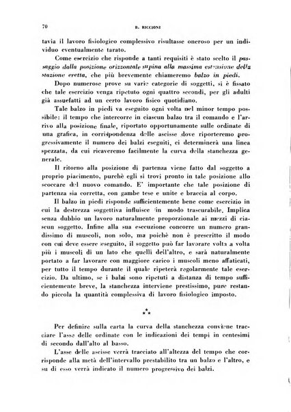 Lavoro umano rivista mensile di fisiologia, patologia e clinica del lavoro