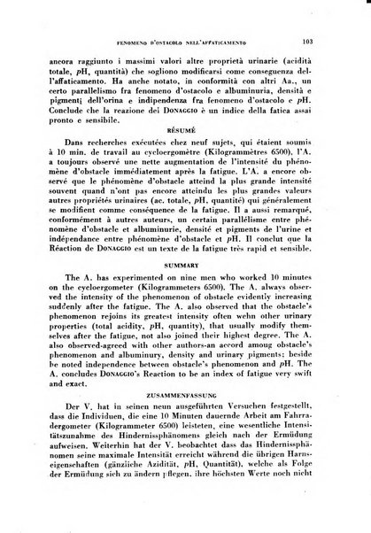 Lavoro umano rivista mensile di fisiologia, patologia e clinica del lavoro