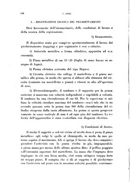 Lavoro umano rivista mensile di fisiologia, patologia e clinica del lavoro