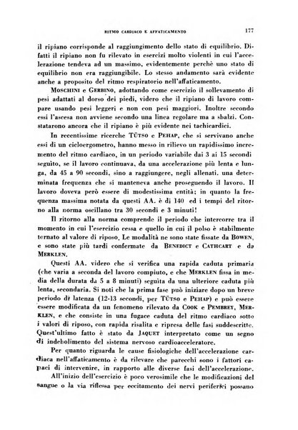 Lavoro umano rivista mensile di fisiologia, patologia e clinica del lavoro