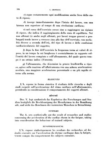 Lavoro umano rivista mensile di fisiologia, patologia e clinica del lavoro