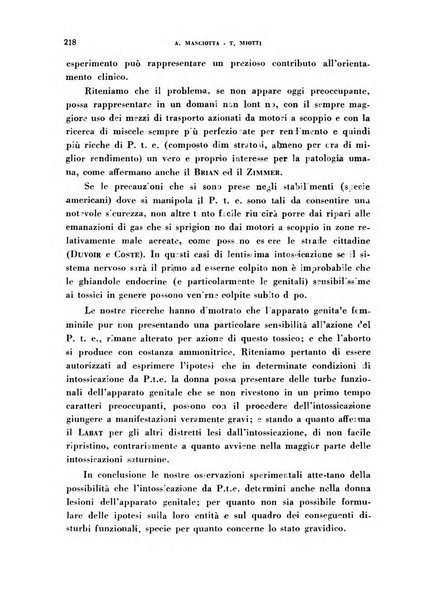 Lavoro umano rivista mensile di fisiologia, patologia e clinica del lavoro