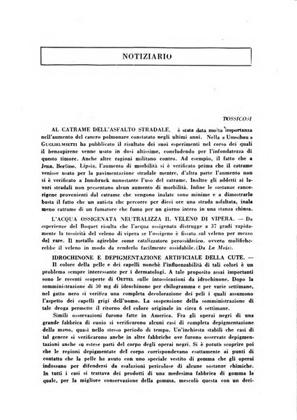 Lavoro umano rivista mensile di fisiologia, patologia e clinica del lavoro