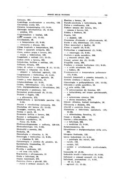 Lavoro umano rivista mensile di fisiologia, patologia e clinica del lavoro