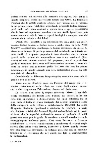 Lavoro umano rivista mensile di fisiologia, patologia e clinica del lavoro