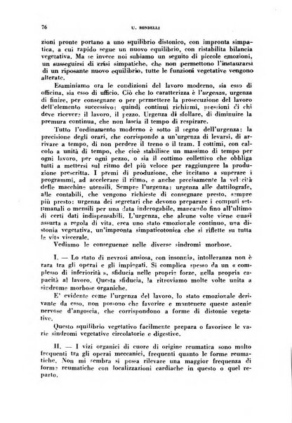 Lavoro umano rivista mensile di fisiologia, patologia e clinica del lavoro