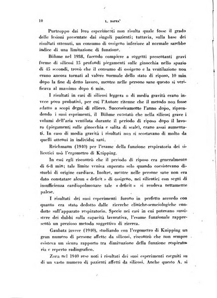 Lavoro umano rivista mensile di fisiologia, patologia e clinica del lavoro