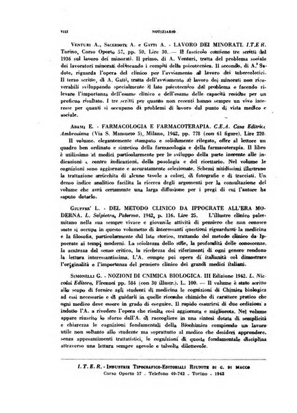 Lavoro umano rivista mensile di fisiologia, patologia e clinica del lavoro