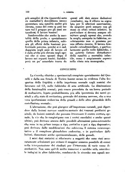 Lavoro umano rivista mensile di fisiologia, patologia e clinica del lavoro