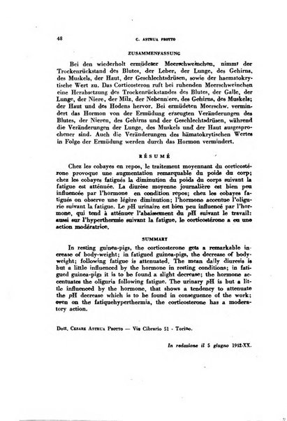 Lavoro umano rivista mensile di fisiologia, patologia e clinica del lavoro