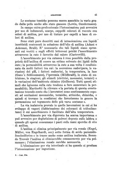 Lavoro umano rivista mensile di fisiologia, patologia e clinica del lavoro