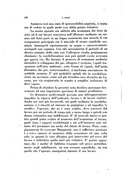 Lavoro umano rivista mensile di fisiologia, patologia e clinica del lavoro