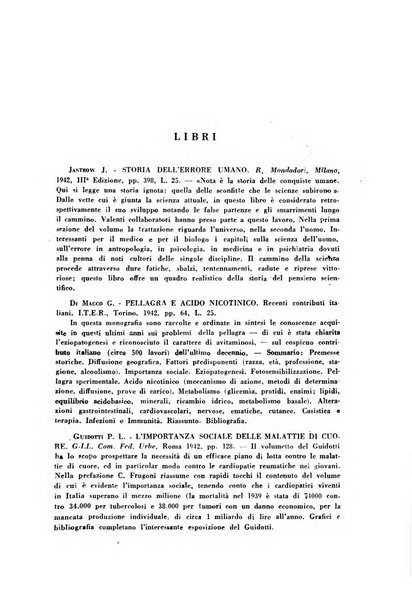 Lavoro umano rivista mensile di fisiologia, patologia e clinica del lavoro