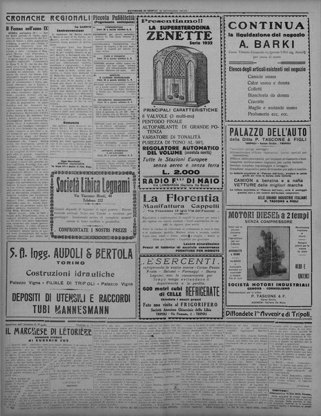 L'avvenire di Tripoli : quotidiano della Federazione fascista della tripolitania